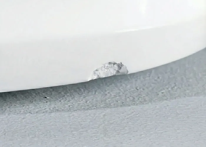 Porcelain Repair Before